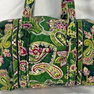Vera Bradley Green Paisley Purse
